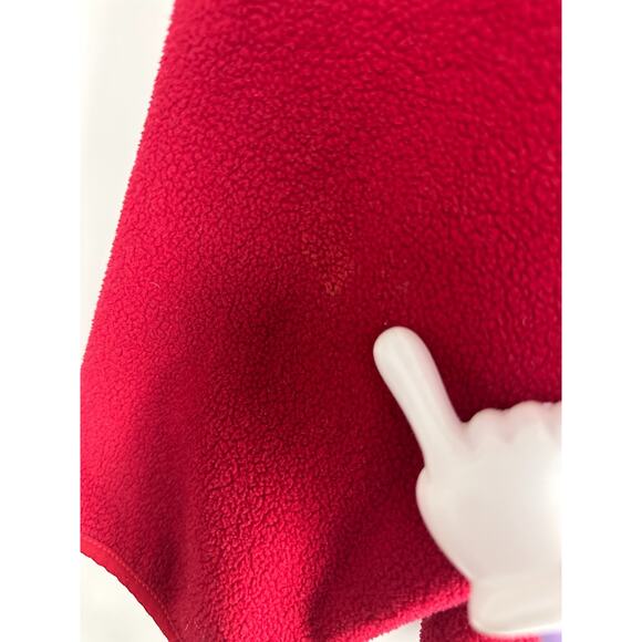 Vintage Y2k Patagonia Classic Synchilla Snap-T Fleece Pullover Red Men's Medium - Picture 14 of 16